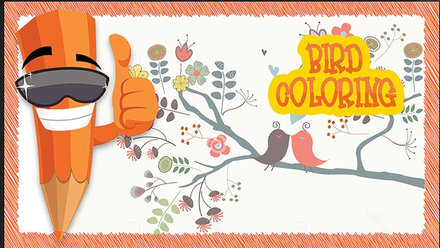 Birds Coloring Book