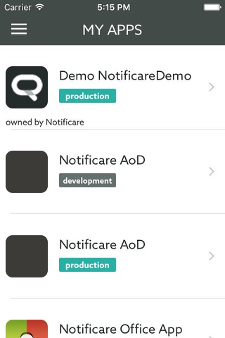 Notificare Dashboard screenshot 2