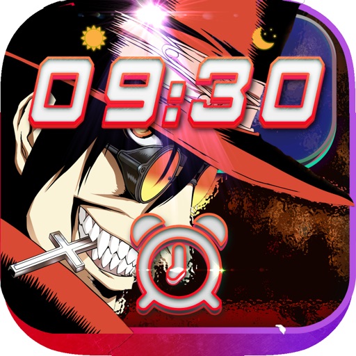 iClock – Manga & Anime : Alarm Clock Hellsing Wallpapers Pro icon