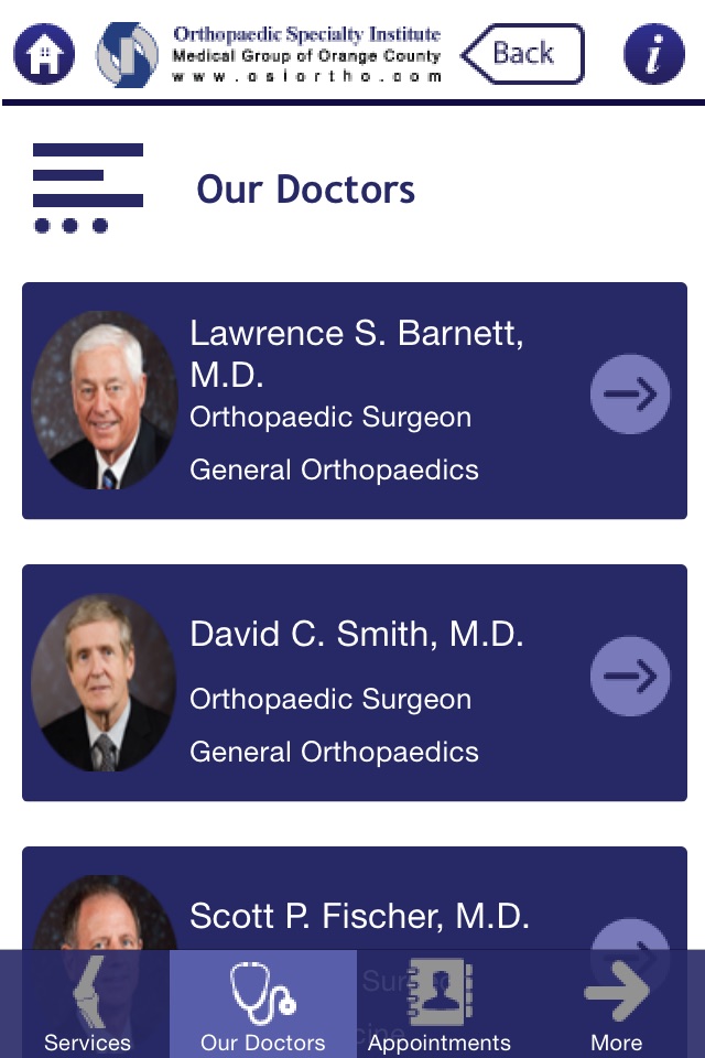 Orthopaedic Specialty Institute screenshot 4