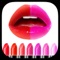 Lip Color Changer - Makeup Booth to Change Lipstick Shades & Got Glossy Lips