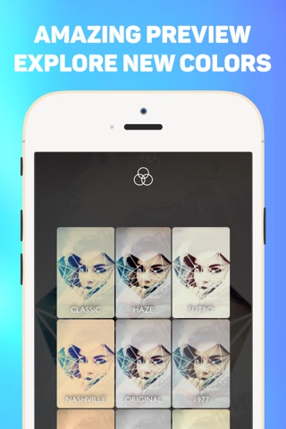 Selfie Stream - Real Time Photo Filters,Shape overlays effects & masks with continuous self timer camera screenshot 4