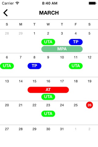 Reserve and National Guard Pay Tracker screenshot 2