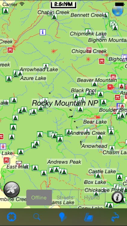 Bryce Canyon National Park gps and outdoor map with Guide screenshot-4