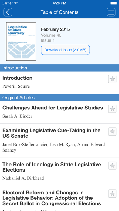 How to cancel & delete Legislative Studies Quarterly from iphone & ipad 1