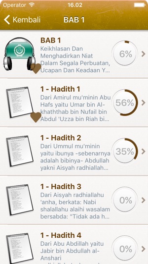 Riyad As-Salihin Audio mp3 in Indonesian and in Arabic - 189(圖2)-速報App