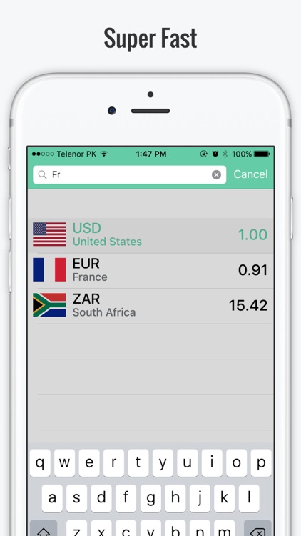 CONVRT super fast currency converter, convert currency instantly screenshot-3