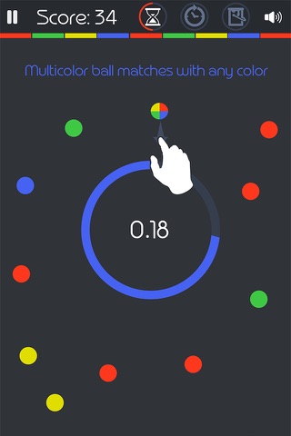 Color Twist - Circle Switch Ball Game screenshot 4