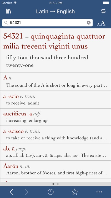Latin-English Translation Dictionary