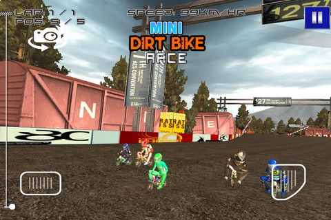 Mini Dirt Bike Race screenshot 2