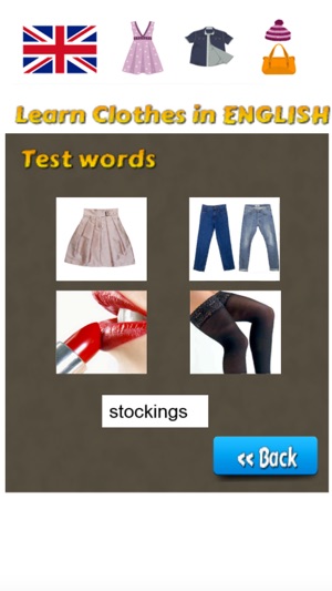 Learn Clothes in English Language