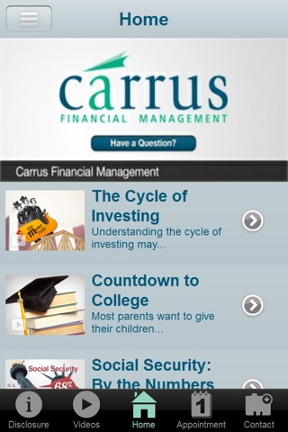 Carrus Financial screenshot 2