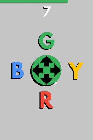 the goal is simple; match colors by swiping and get a high