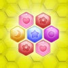 Free to Fit: 10/10 color Hex puzzle(Bee version)