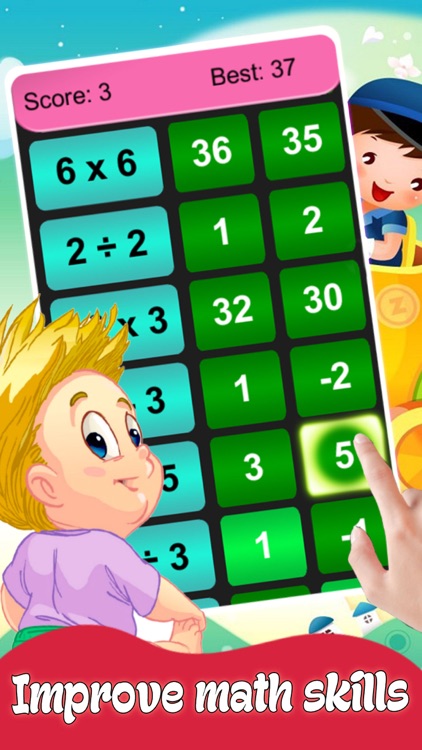 Quick Math Challenge For Kids