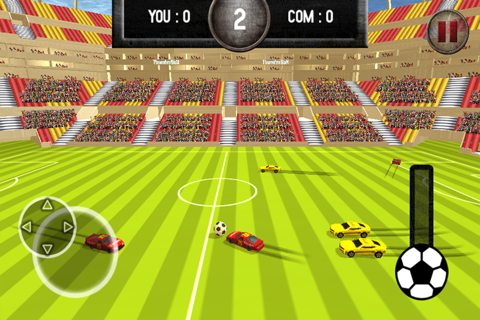 Car Soccer 3D World Championship : Play Football Sport Game With Car Racing screenshot 2