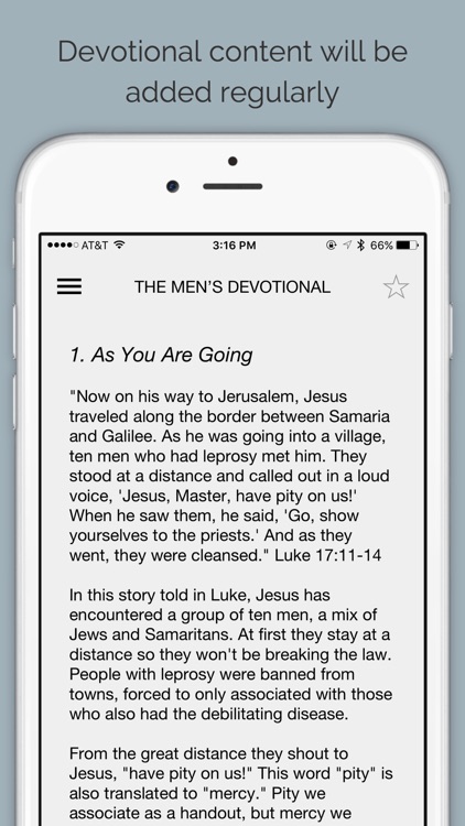 Renew Daily - A Men's Devotional
