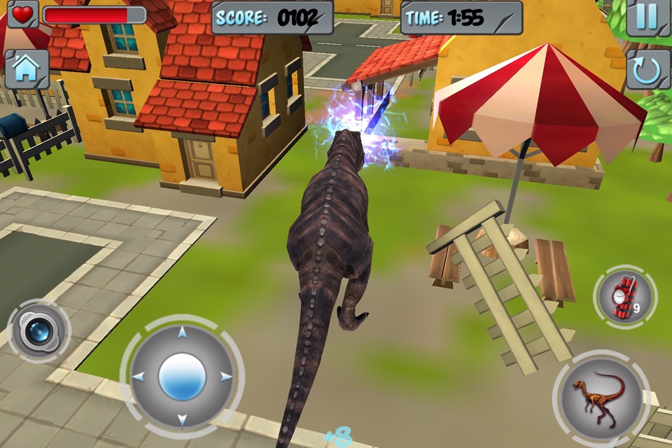 Clash of Dino hunter 3d Simulator game screenshot 2