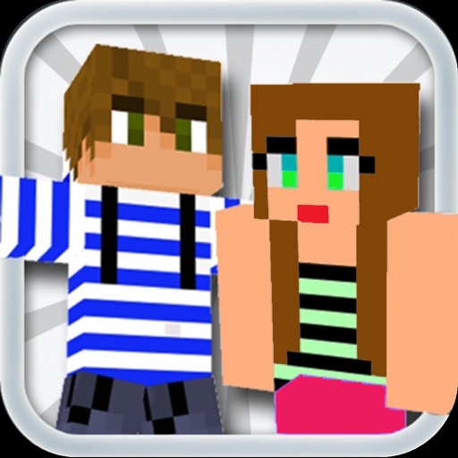 Girl and Boy Skins for Minecraft PE FREE iOS App