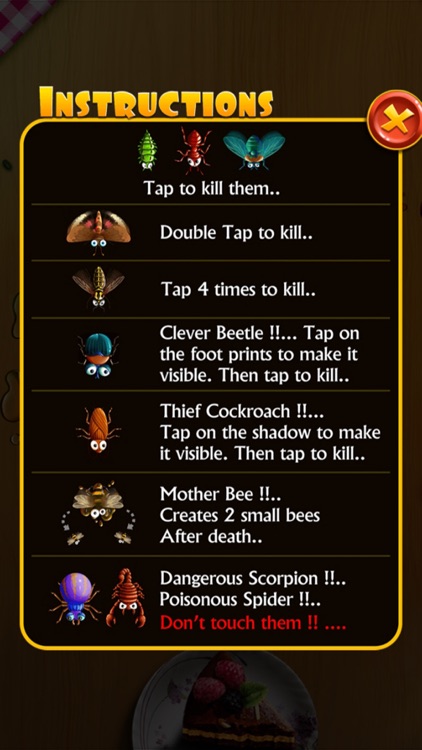 Insects & Roaches Bug Splatter  house is infested ! screenshot-4