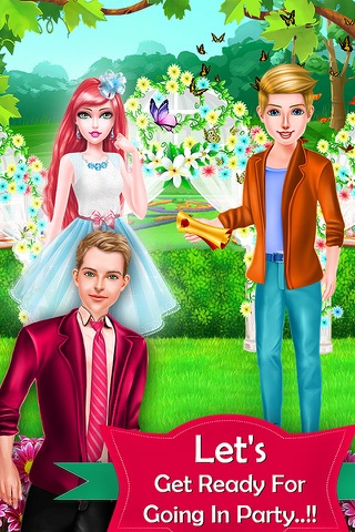 Princess makeup spa salon -My Boyfriend proposal Date Wedding games screenshot 4