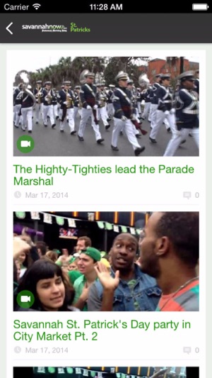 SavannahNow St. Patrick's App(圖2)-速報App