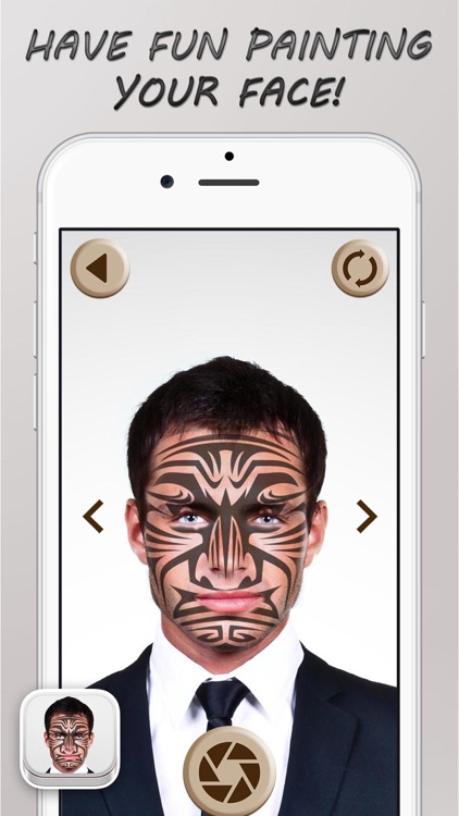 Tribal Facepaint Design – Beautiful Tattoo Ideas and Totem Symbols to Decorate Your Face screenshot-4