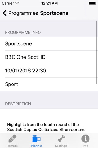 TV Planner Remote Lite for Sky screenshot 3