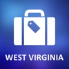 West Virginia, USA Detailed Offline Map