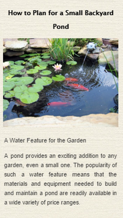How To Build A Pond