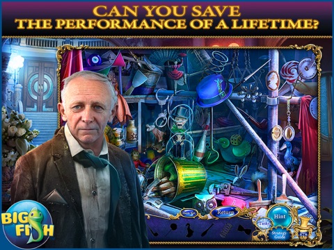 Dangerous Games: Illusionist HD - A Magical Hidden Object Mystery (Full) screenshot 2