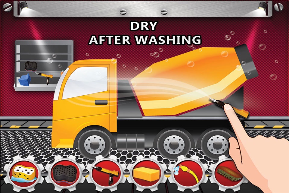 Construction Washing Workshop : Remove Machine's Dirty after heavy work screenshot 4