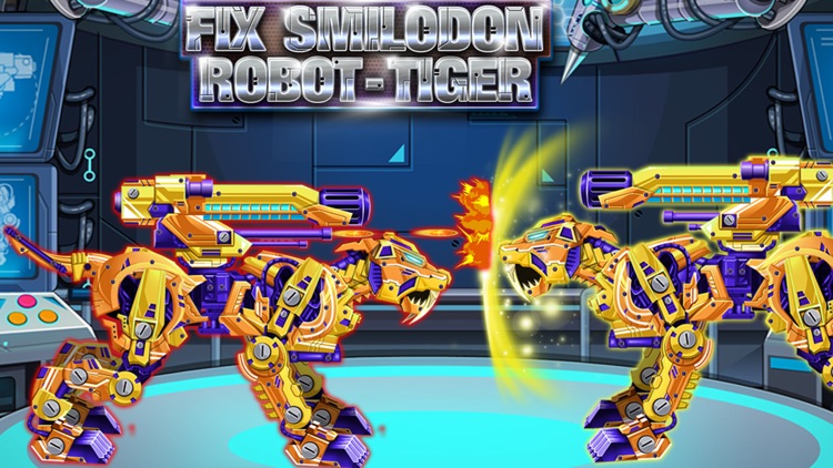 Robot Tiger Dragon Warrior - Robot War