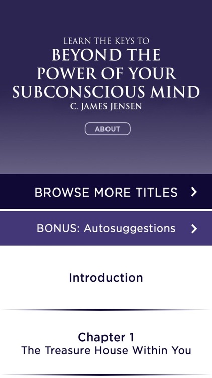 Beyond The Power of Your Subconscious Mind Meditations Based On C. James Jensen