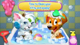 Game screenshot Pets Wash & Dress up - Play Care Love Baby Pets mod apk