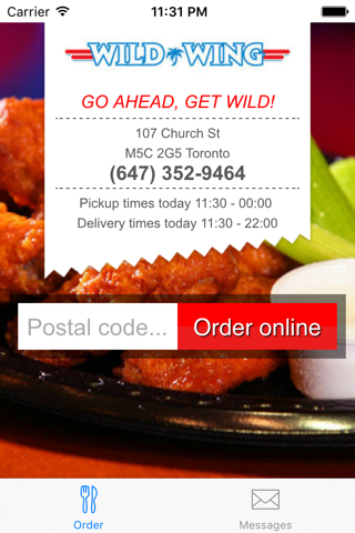 Wild Wing (Church St) screenshot 2