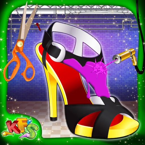 Princess Shoe Factory – Design, make & decorate shoes in this maker game iOS App