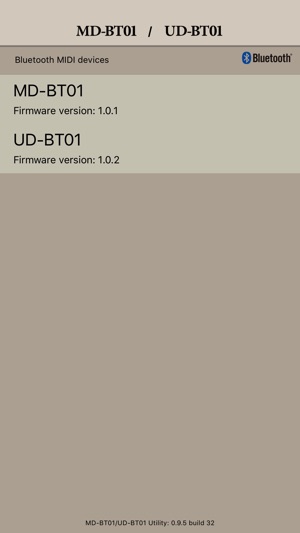 MD-BT01/UD-BT01 Utility(圖1)-速報App