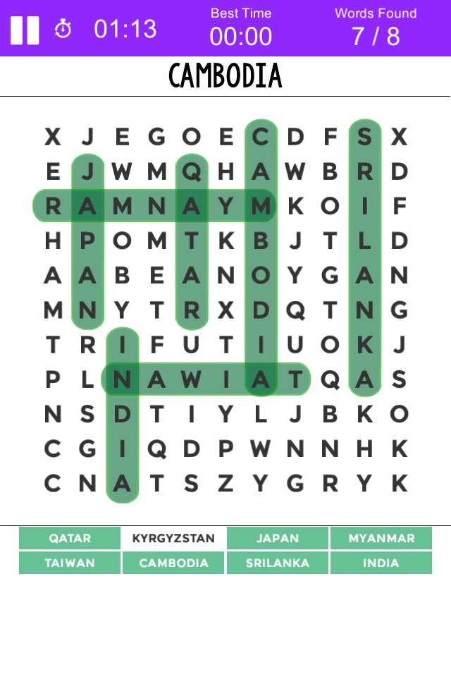 Word Search Puzzle Game Quest screenshot 3