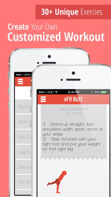 xFit Butt – Daily Personal Workout Trainer for Sexy Buns of Steel