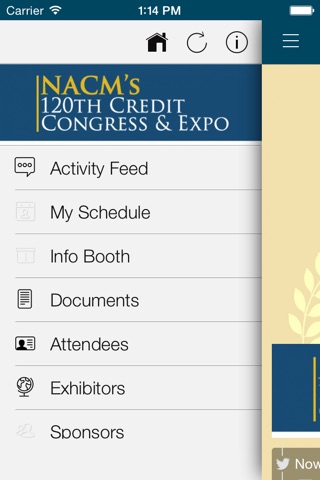 NACM Events screenshot 3