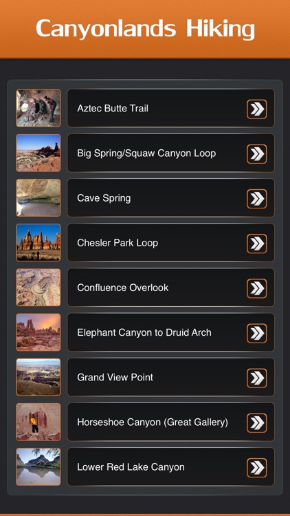 Hiking in Canyonlands National Park