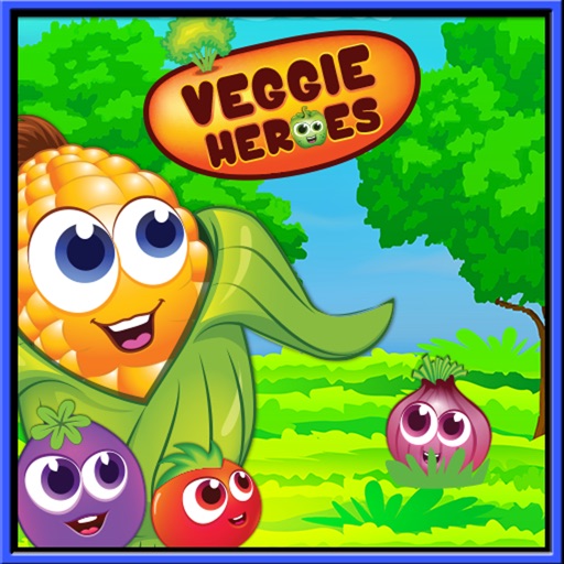 Veggie Heroes All New Match 3 iOS App