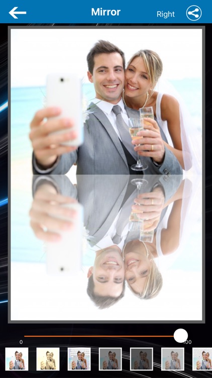 Mirror Photo Editor Pro - HD Camera Reflection Effect with Picture Collage Frame