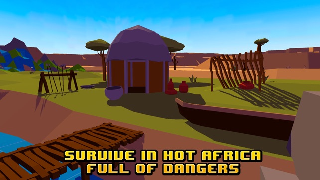 African Craft Survival Simulator 3D Full