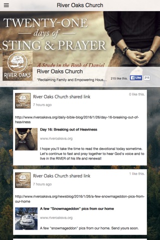River Oaks Church - VA screenshot 2