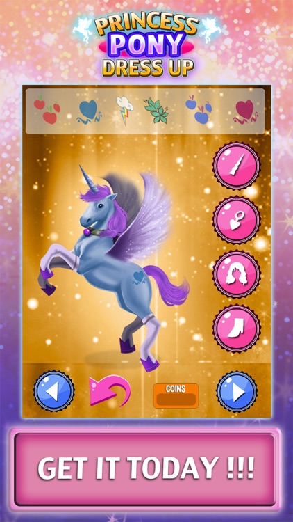 Fun Princess Pony Games - Dress Up Games for Girls screenshot-3