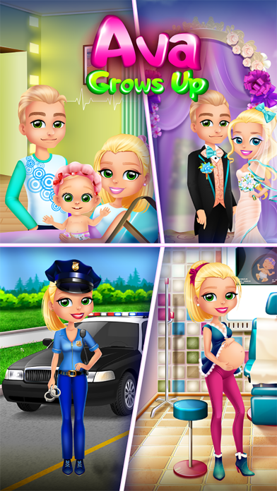 How to cancel & delete Ava Grows Up - Makeup, Makeover, Dressup Girl Game from iphone & ipad 1