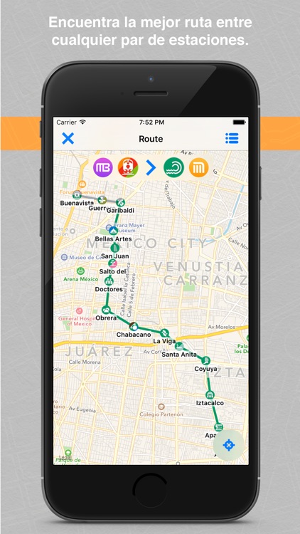 Rutas DF Metro, Metrobús, Tren Ligero, Suburbano, Mexibús, Trolebús y Ecobús de la Ciudad y Estado de México screenshot-3