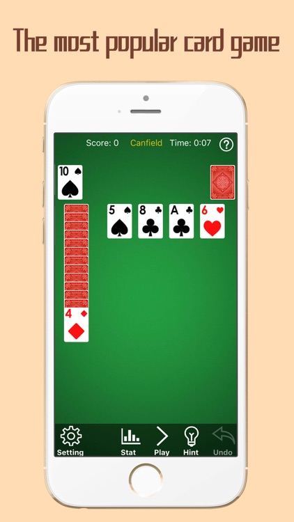 Canfield Solitaire App - Go Snap Cards Up Now